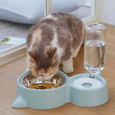 Gamelle chat pratique à laver et toujours propre