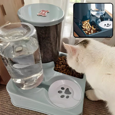 Distributeur de nourriture pour chat
