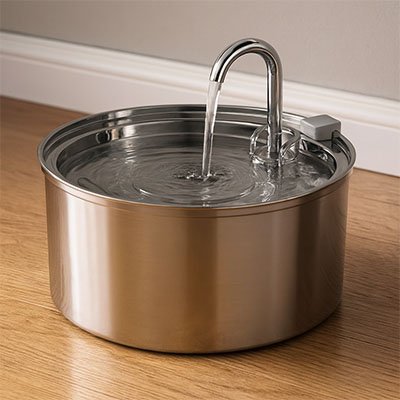 Fontaine Ă eau pour chat | Premium Inox