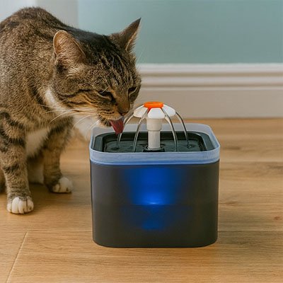 fontaine a eau chat pratique